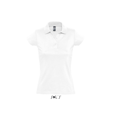 SOL'S Prescott Women - galléros póló (white, 2XL)