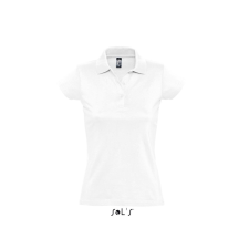 SOL'S Prescott Women - galléros póló (white, XL) munkaruha