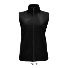 SOL'S Race BW Women - softshell mellény (black, M)