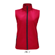 SOL'S Race BW Women - softshell mellény (paprika, XL)