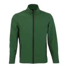 SOL'S Race Men - softshell zipzáros dzseki (bottle green, L)