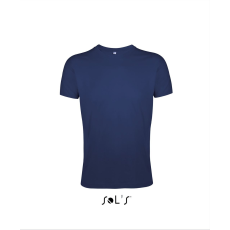 SOL'S Regent Fit - férfi környakú testhezálló póló (french navy, M)