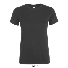 SOL'S Regent - női környakú póló (sötét szürke, 2XL)