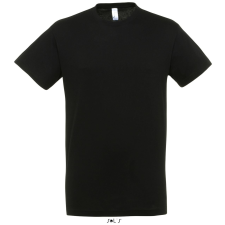 SOL'S Regent - unisex környakú póló (deep black, 3XL) munkaruha