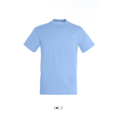 SOL'S Regent - unisex környakú póló (égkék, S)