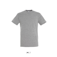 SOL'S Regent - unisex környakú póló (grey melange, 4XL)