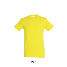 SOL'S Regent - unisex környakú póló (lemon, L) munkaruha