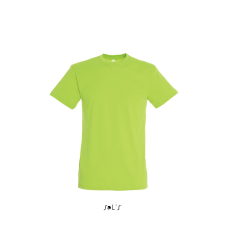 SOL'S Regent - unisex környakú póló (lime, XS) munkaruha