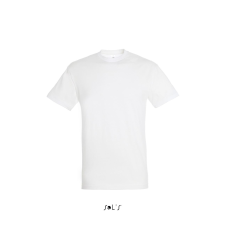 SOL'S Regent - unisex környakú póló (white, M) férfi póló