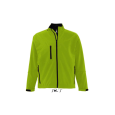SOL'S Relax - férfi softshell zipzároszáros dzseki (green absinthe, 3XL)