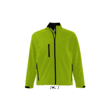 SOL'S Relax - férfi softshell zipzároszáros dzseki (green absinthe, S) munkaruha