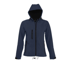SOL'S Replay Women - kapucnis softshell dzseki (french navy, S)