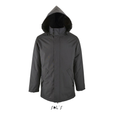 SOL'S Robyn - unisex bélelt dzseki (charcoal, XS)
