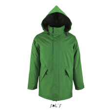 SOL'S Robyn - unisex bélelt dzseki (kelly green, 2XL)