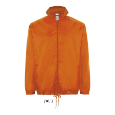 SOL'S Shift - unisex vízlepergető széldzseki (orange, M) munkaruha