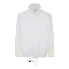 SOL'S Shift - unisex vízlepergető széldzseki (white, M) munkaruha