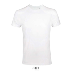 SOL'S SOL&- 039;S IMPERIAL keskeny szabású rövid ujjú férfi póló SO00580, White-2XL
