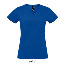 SOL'S SOL&- 039;S MPERIAL Női V-nyakú rövid ujjú póló SO02941, Royal Blue-XL