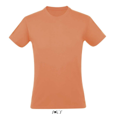 SOL'S SOL&- 039;S REGENT unisex kereknyakú rövid ujjú pamut póló SO11380, Apricot-XL