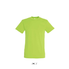 SOL'S SOL&- 039;S REGENT unisex kereknyakú rövid ujjú pamut póló SO11380, Lime-XL