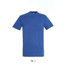 SOL'S SOL&- 039;S REGENT unisex kereknyakú rövid ujjú pamut póló SO11380, Royal Blue-XL