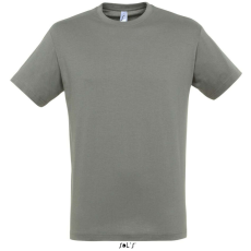 SOL'S SOL&- 039;S REGENT unisex kereknyakú rövid ujjú pamut póló SO11380, Zinc-S