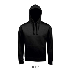 SOL'S SOL&- 039;S unisex kapucnis pulóver SO02991, Black-M