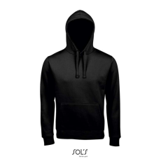 SOL'S Spencer - kapucnis pulóver (black, 2XL)
