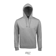SOL'S Spencer - kapucnis pulóver (grey melange, XL)