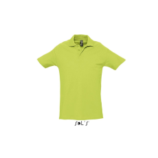 SOL'S Spring II - férfi piké póló (apple green, L)