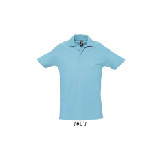 SOL'S Spring II - férfi piké póló (atoll blue, XL)