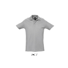 SOL'S Spring II - férfi piké póló (grey melange, 2XL) munkaruha
