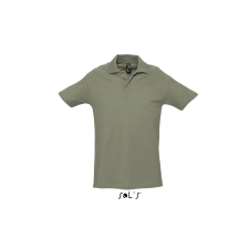 SOL'S Spring II - férfi piké póló (khaki, L) munkaruha