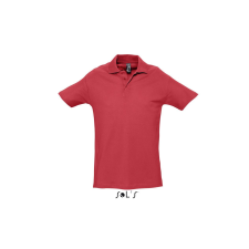 SOL'S Spring II - férfi piké póló (red, 4XL) munkaruha