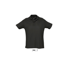SOL'S Summer II - férfi póló (black, M)