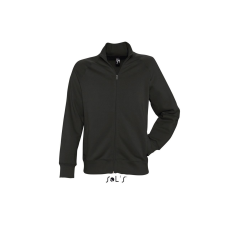 SOL'S Sundae - férfi zipzáros dzseki (black, M)