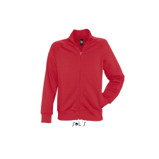 SOL'S Sundae - férfi zipzáros dzseki (red, XL) munkaruha