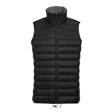 SOL'S Wave Men - mellény (black, XL) munkaruha