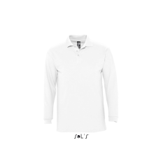SOL'S Winter II - férfi galléros póló (white, 2XL)
