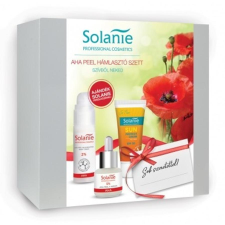Solanie AHA Peel hámlasztó csomag + AJÁNDÉK törölköző kozmetikai ajándékcsomag
