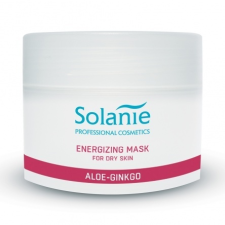 Solanie Aloe Gingko energetizáló pakolás száraz bőrre, 250 ml arcpakolás, arcmaszk
