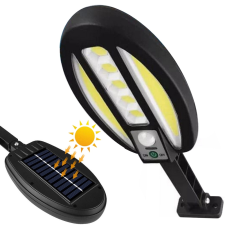  Solár lámpa 95 LED mozgás- és alkonyatérzékelővel kültéri világítás