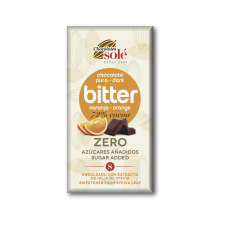 Sole Sole zero étcsokoládé 72% keto naranccsal 100 g csokoládé és édesség
