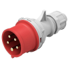 SOLIGHT Egyenes dugó, 5 pólusú, 400 V/16 A, IP44