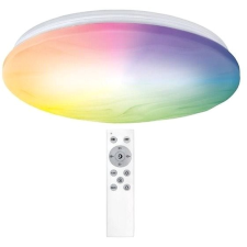 SOLIGHT LED Wave intelligens mennyezeti lámpa , 30W, 2300lm, wifi, RGB + CCT, távvezérléssel világítás
