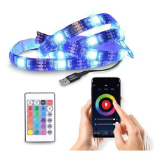 SOLIGHT LED WIFI smart RGB szalag TV-hez, 4x50cm, USB világítás