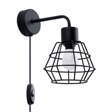Sollux Fali lámpa SUBA E14 Industrial Black SOLLUX világítás