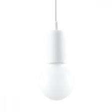 Sollux LED függő mennyezeti lámpa DIEGO E27 túlnyúló fehér SOLLUX világítás