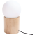 Sollux Lighting Boomo asztali lámpa 1x8 W fa SL.1193
