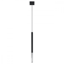 Sollux MOZAICA 1 G9 függesztett mennyezeti lámpa túlnyúlás elegáns fekete króm SOLLUX világítás